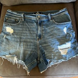 Hollister girls denim shorts